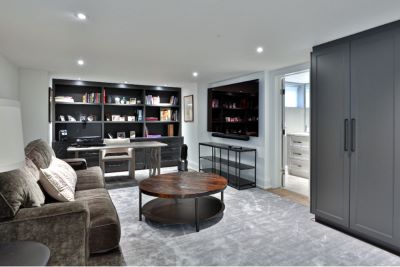 Recreation Room After Renovation